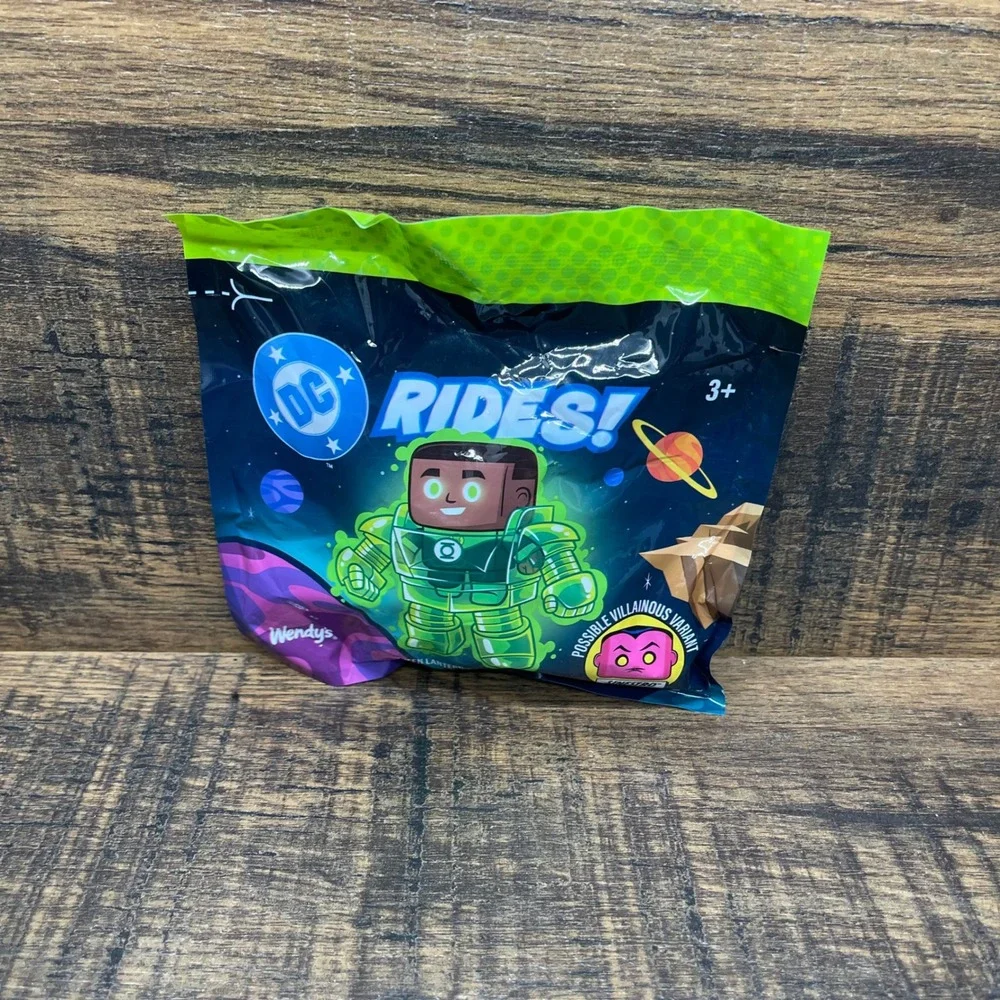 DC Rides‎ Green Lantern & His Mech Suit Wendy's Kid Meal Toy 2025